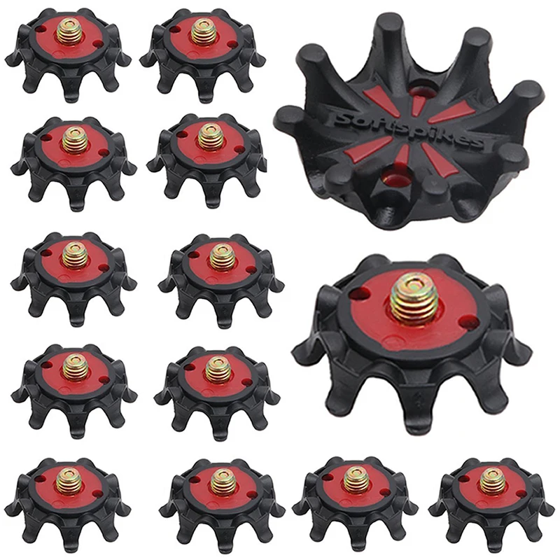 

10 PCS Golf Shoe Spikes Pins Turn Fast Twist Shoe Nails Durable Replacement Set Ultra Thin Cleats Pins Golf Shoes Parts Supplie