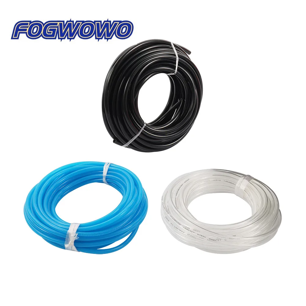 Hose Pneumatic Pipe Aquarium Drain Tube Black Blue Transparent Optional