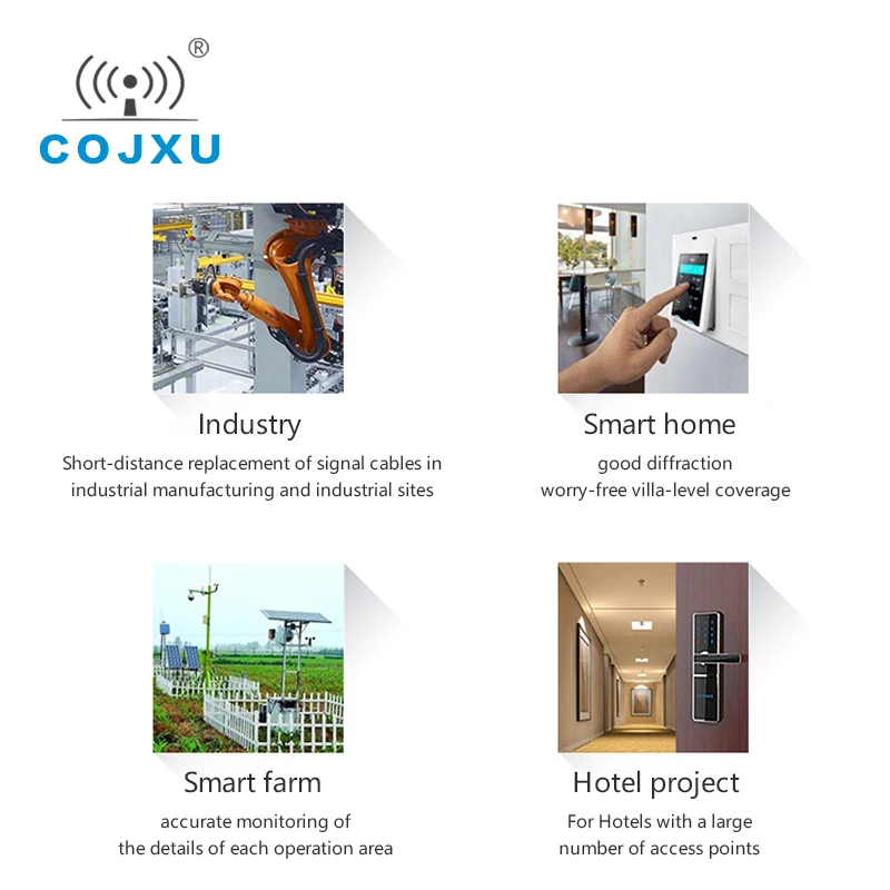 

E19-900M20S2 SX1276 LoRa ISM 868MHz 915MHz 20dBm 5km Range SMD Wireless Transmitting Module Transceiver