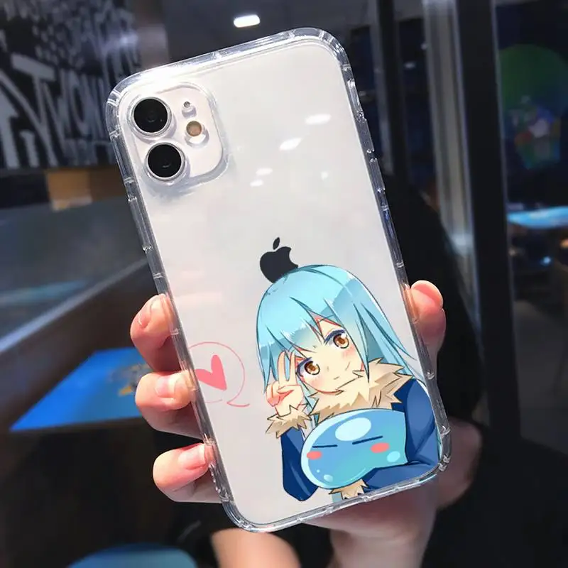 

Rimuru Tempest Phone Case Transparent soft For iphone 5 5s 5c se 6 6s 7 8 11 12 plus mini x xs xr pro max