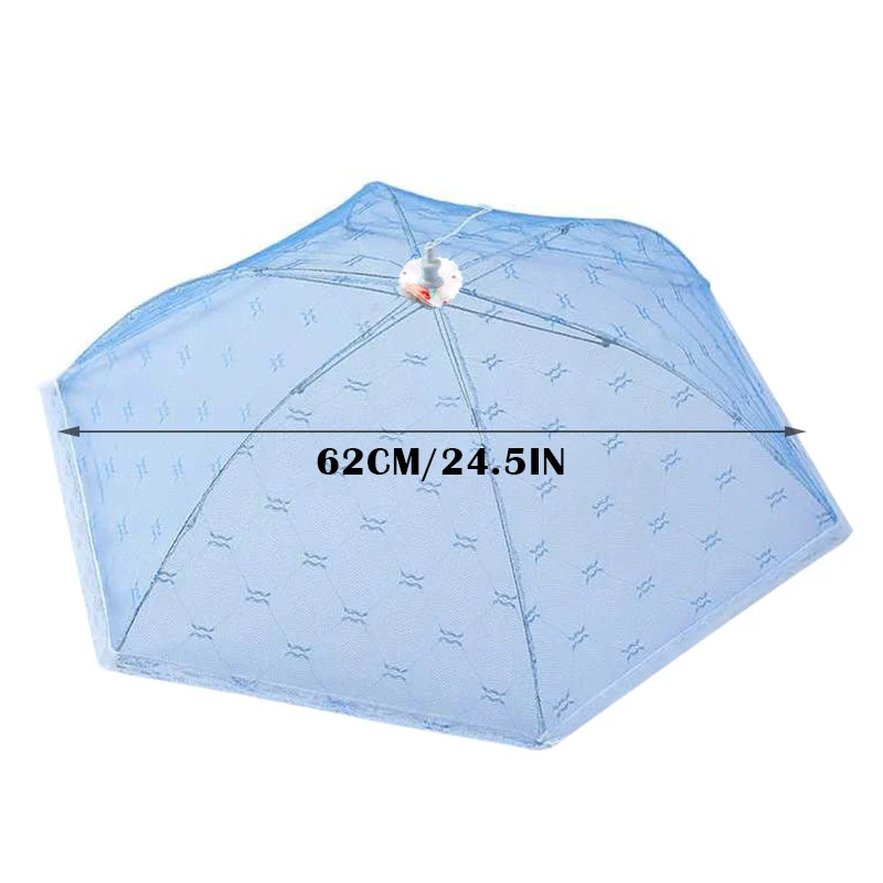 

Hexagonal Active Dishes Cover Folding Dishes Cover Umbrella Type Lace Dishes Cover can CSV