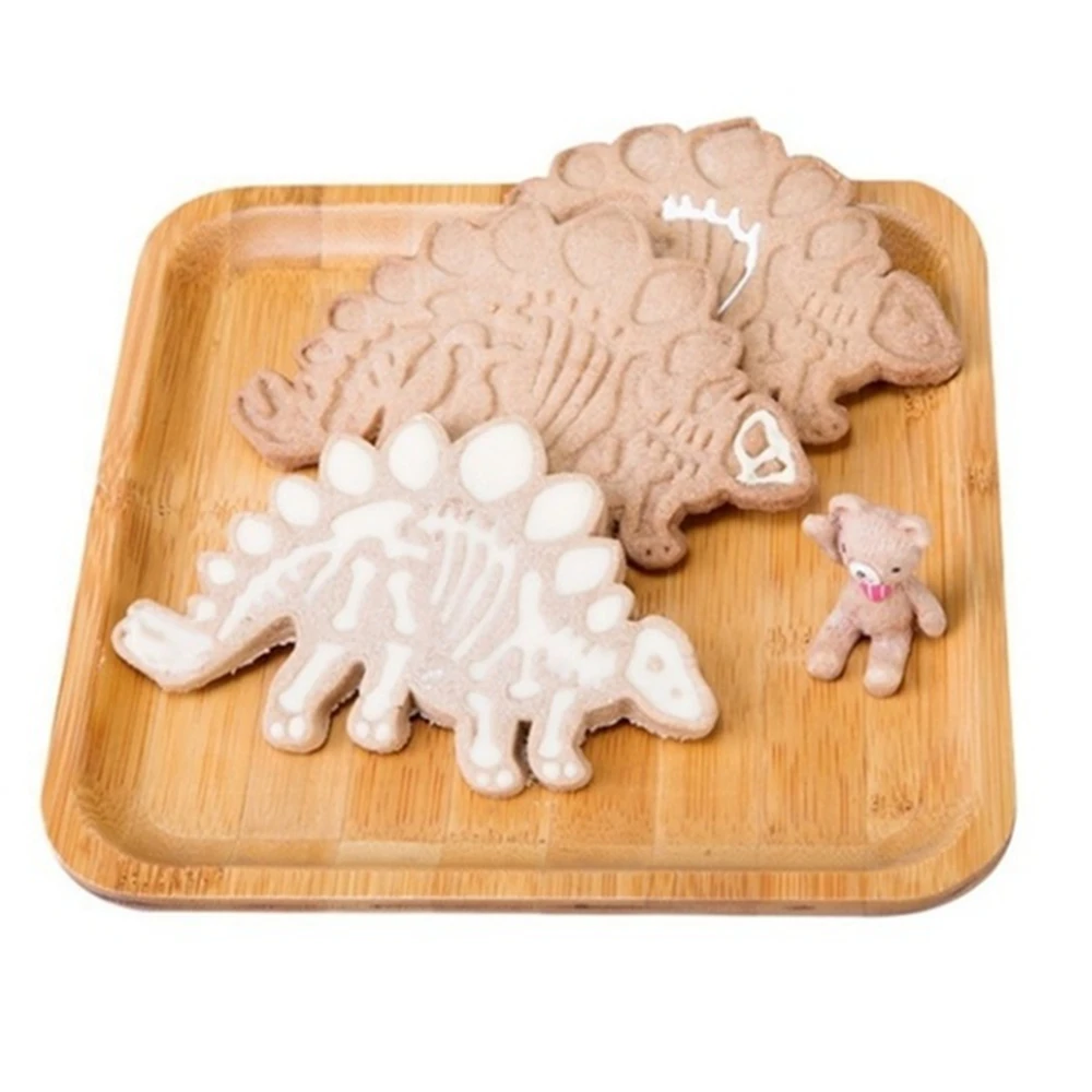 3D Динозавр печенья резак формы динозавра печенье тиснение форма сахарный