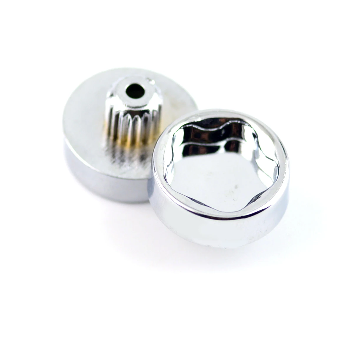 

100pcs Universal Wheel Rivets Nuts Rims Lip Decoration Alloy Studs Chrome Silver