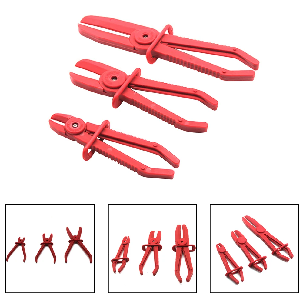 3pcs Flexible Hose Clamp Tool Set Brake Fuel Water Line Clamps Pliers Kit Car Accessories 2019 Hot Sale | Автомобили и мотоциклы