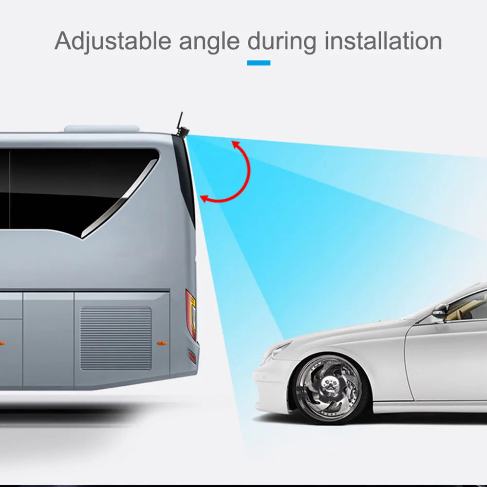 구매 SMARTOUR-무선 자동차 후면보기 카메라 와이파이 어안 와이파이 반전 대시 캠 HD 나이트 비전 미니 아이폰 안드로이드 9/36V 자동차