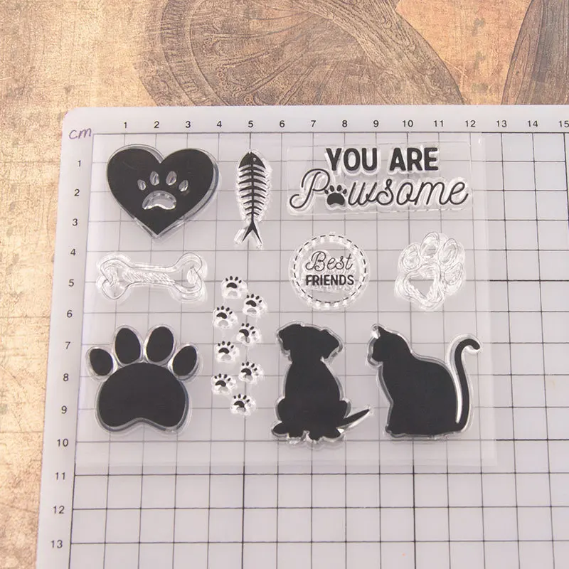 Штампы для скрапбукинга поступления прозрачных штампов резиновые штампы