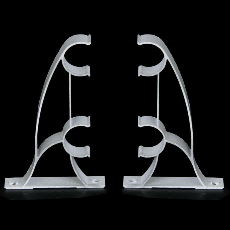 Двойной держатель штанги занавес Полюс кронштейн сверхмощный металлический