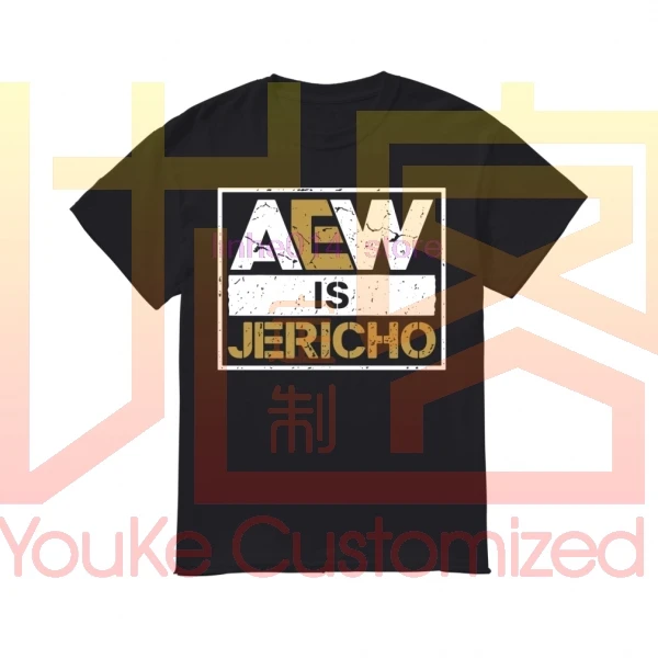 Брендовая мужская рубашка Aew Is Jericho | Мужская одежда