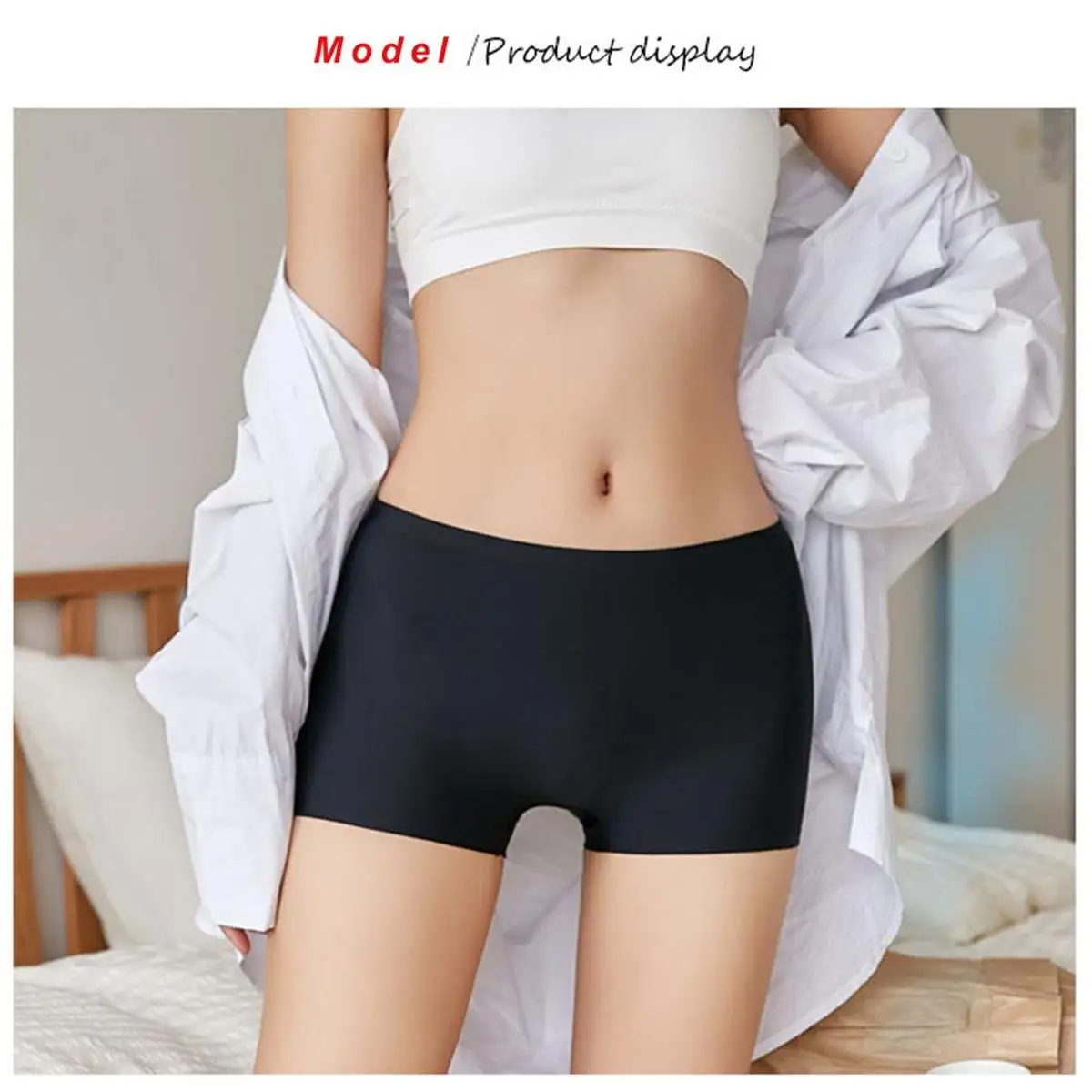 Женские трусы короткие штаны сексуальное нижнее белье нейлоновые трусики
