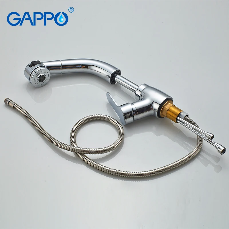 Выдвижной Смеситель GAPPO кран для раковины крепление на поверхность водопад |