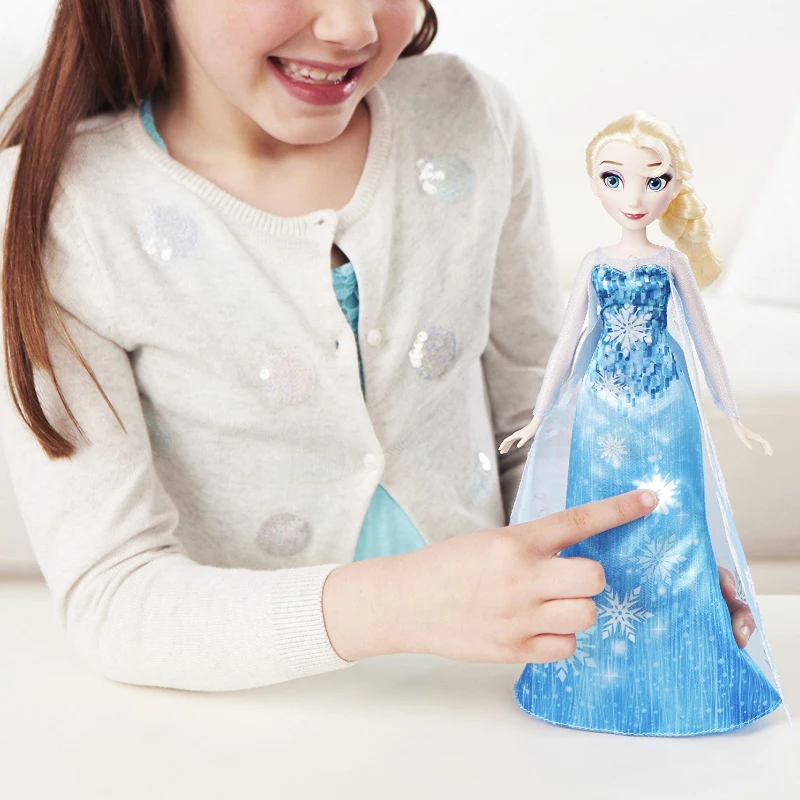 

HASBRO Disney Frozen II Elsa Princess Anime Action & Toy figures Model Movable doll Toys