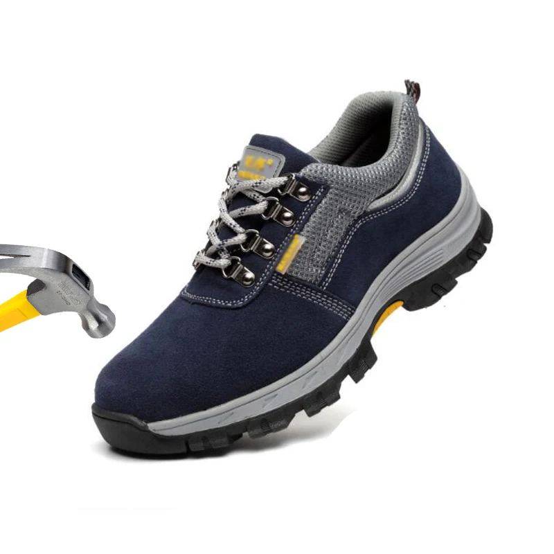 Обувь со стальным носком Защитная обувь промышленная Строительная Рабочая