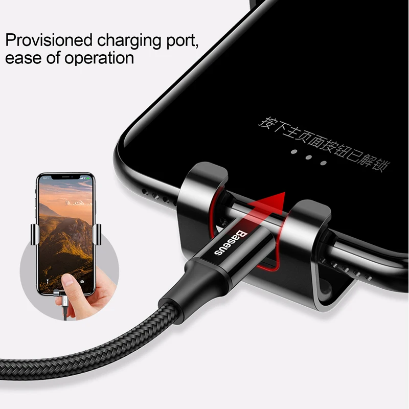 Универсальный автомобильный держатель для телефона Baseus iPhone Huawei с вентиляционным