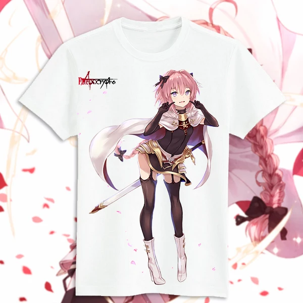 Футболка для косплея аниме Fate Apocrypha летняя футболка с принтом персонажа | Костюмы аниме -4001225491323