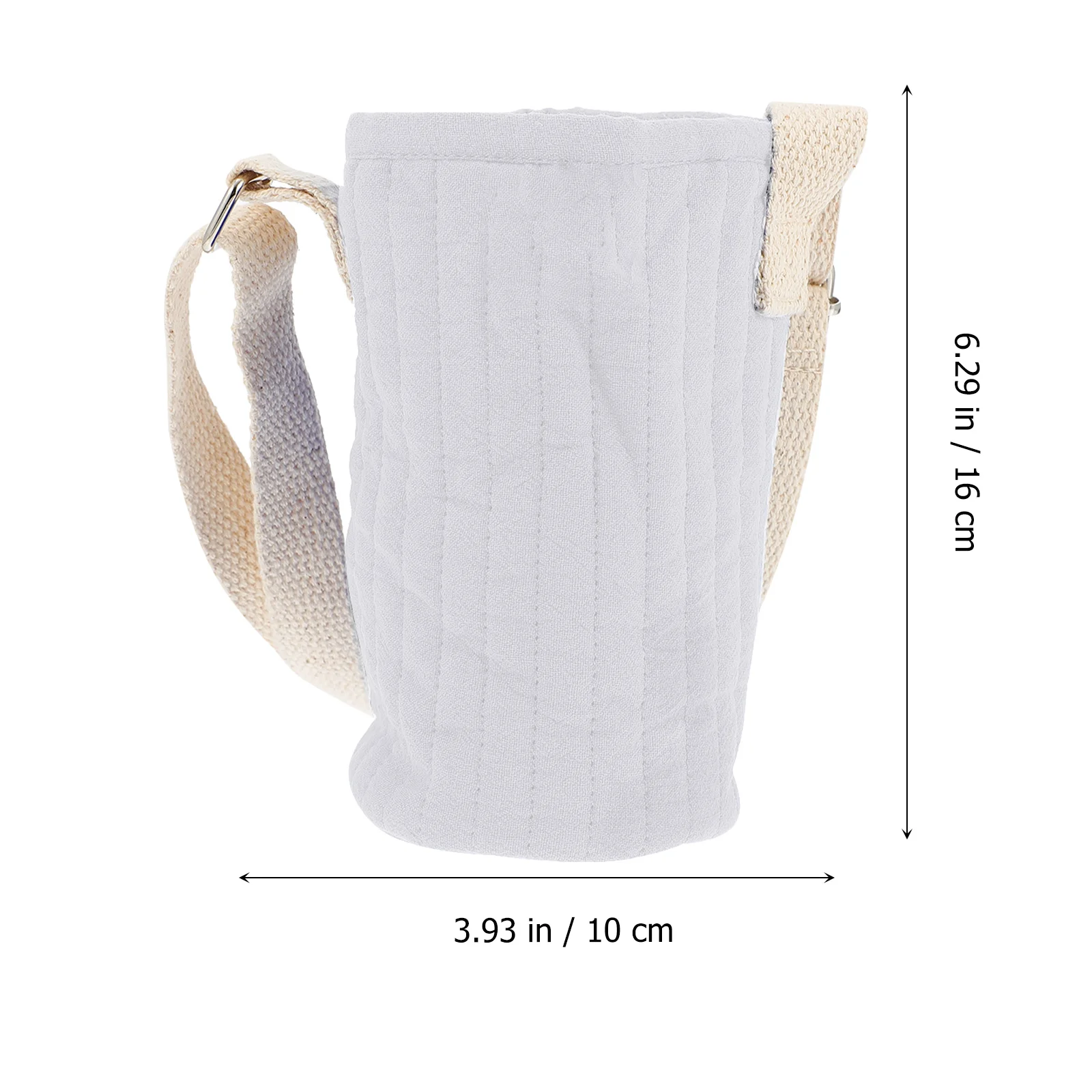 Bolsa de transporte para botella de agua, bolsa de transporte para taza para ni&ntilde;os, funda para taza de preservaci&oacute;n del calor, 1 ud.-1