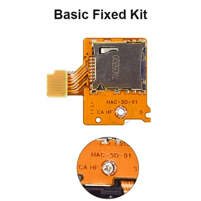 Адаптер объектива для камер Micro-SD карты слот платы Nintendo Switch NS TF/SD гнездо памяти