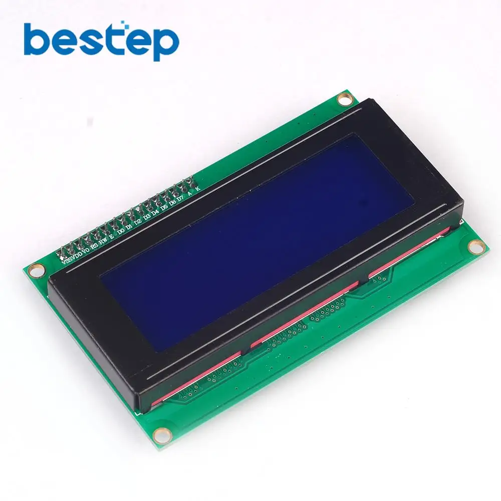 Модуль ЖК-дисплея 1 шт. синий экран IIC/I2C 2004 5 В ЖК-синий ЖК-модуль | Электронные