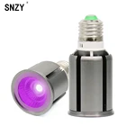 Лампа УФ SNZY E27 ультрафиолетовые люминесцентные CFL 8 Вт 12 Вт UVA, лампа для отверждения переменного тока 110 В 220 В, светодиодсветодиодный черная лампа для вечеринки, неоновое свечение