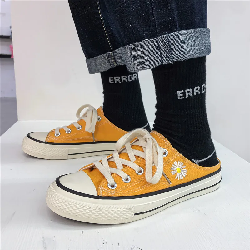 Летняя обувь Мужские сандалии Пляжные шлепанцы без шнуровки кроссовки Модные