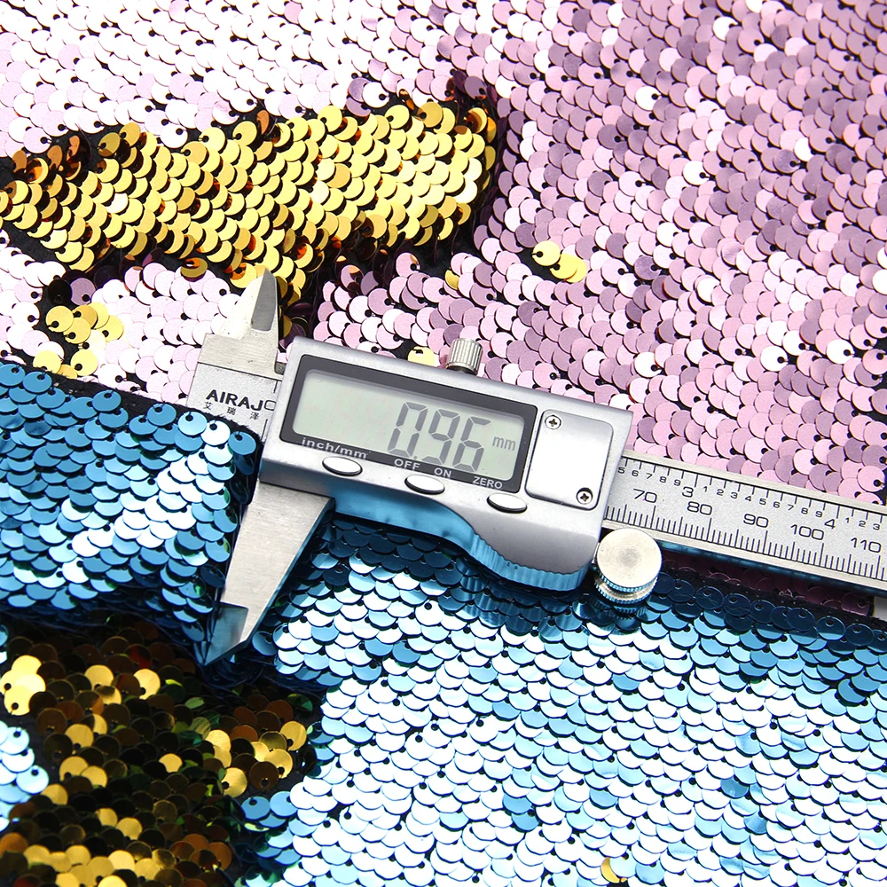 David accessories 20*34cm mermaid sequin fish scale faux artificial Synthetic leather diy decoration crafts 1piece,1Yc4146