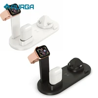 new design 6 in 1fast wireless charging stand for lazy phone stand