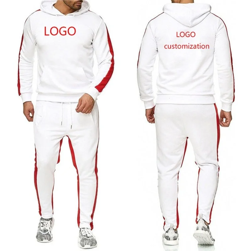 

Осень-зима 2021, индивидуальная стандартная мужская толстовка с капюшоном, спортивные брюки, повседневный пуловер, мужские хлопковые брюки