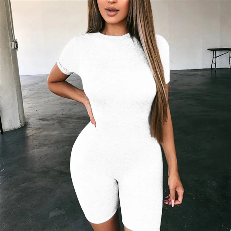 Сексуальный костюм в обтяжку лето тонкий v-образный вырез короткий рукав