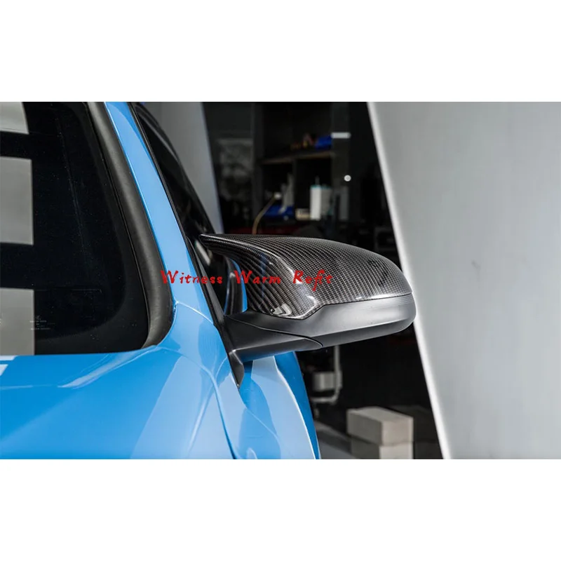 

for Bmw 1 2 3 4-series M2 F20 F22 F30 F32 F36 F87 Replacement Ox Horn Style Wet Carbon Fiber Side Mirror Cover Mask