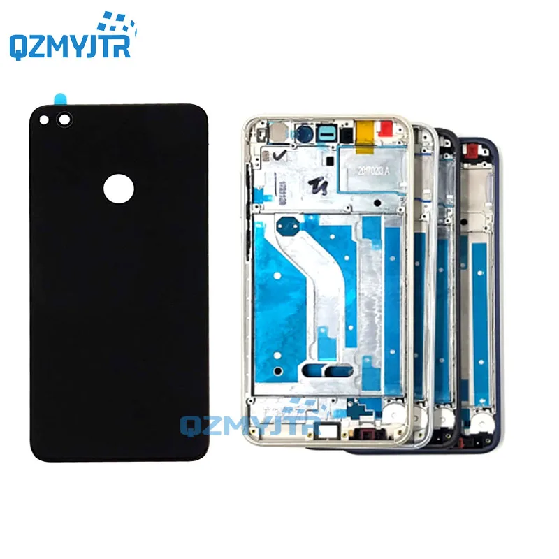 

Replacement For Huawei honor 8 lite/p8 lite 2017 Middle Frame front lcd Housing Cover Bezel Plate Chassis+Battery Back cover