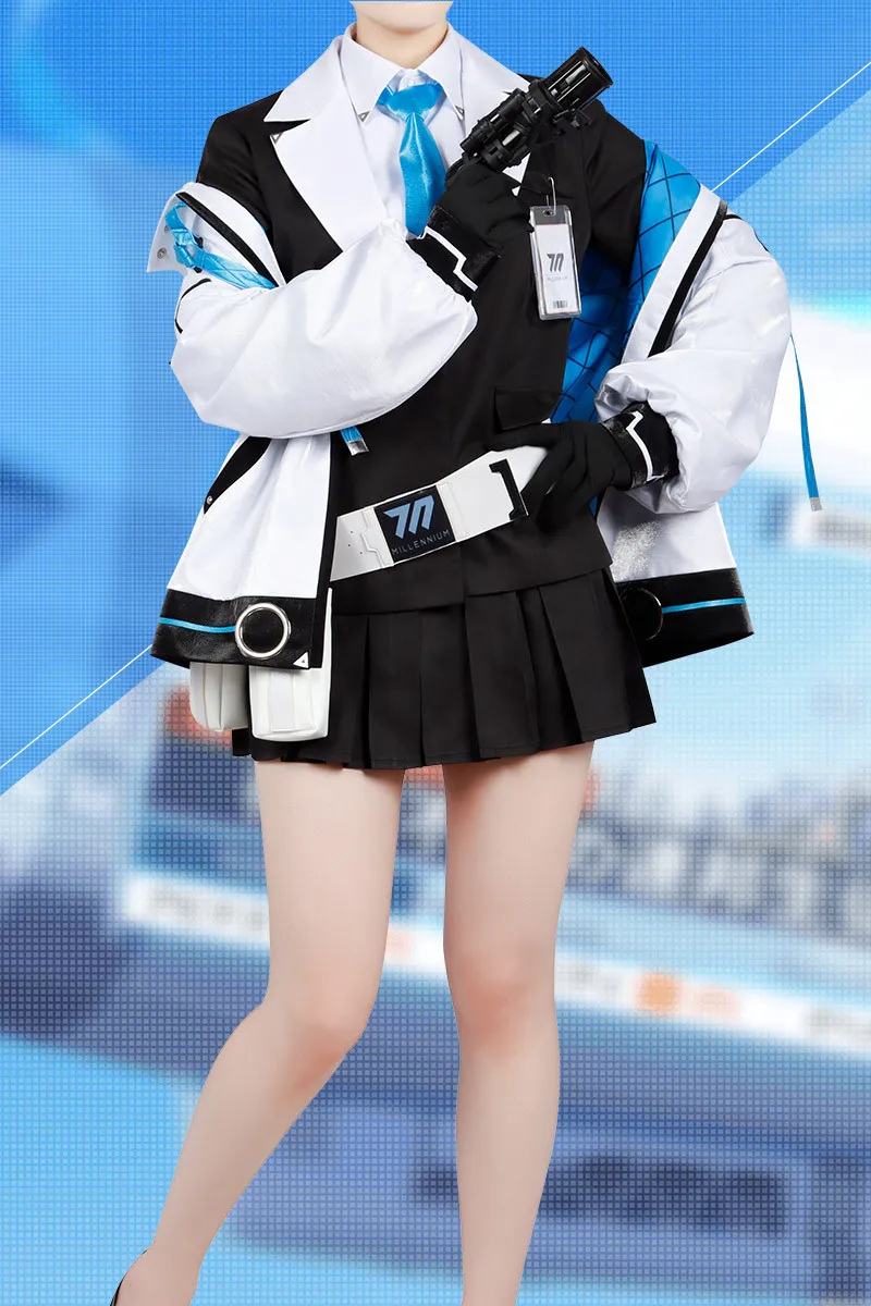 

Game Blue Archive Yuuka Cosplay Costume Fashion Cute Daily Wear Uniform Unisex Activity Role Play Clothing High-End Custom-Make