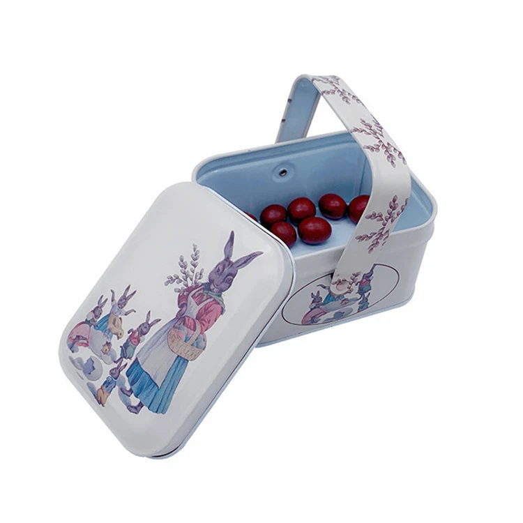 1Pc Metal Box New Arrival Vintage Small Suitcase Tin Candy Gift Box Home Organizer Jewelry Container Earphones Storage Box
