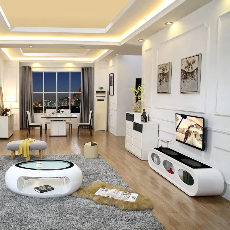 Металлический чайный столик GY Glass простой индивидуальный Современный Креативный