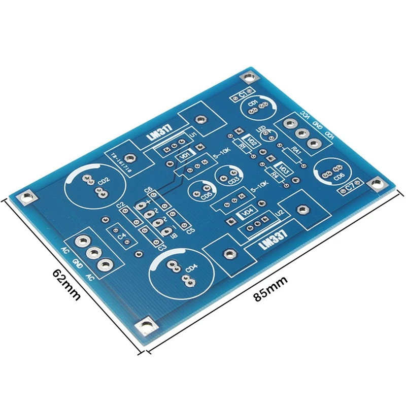 Lm317 регулируемый фильтрующий источник питания Lm337 модуль регулятора напряжения