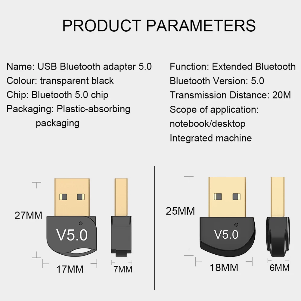 usb адаптер bluetooth 50 для ноутбука free global shipping