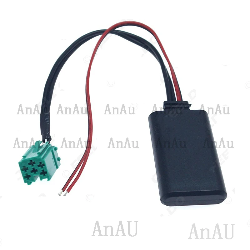Bluetooth модуль ISO 6 Pin AUX Кабель адаптер для Renault Clio Kangoo megane Scenic сценическая