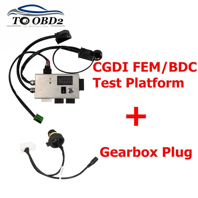 FEM BDC module with gearbox plug platform test for BMW F20 F30 F35 X5 X6 I3 FEM BDC test platform module power full version
