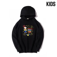 childrens a4 superstar hoodie family set autumn winter parents kids thicked fleece hooded sweatshirts boys casual pullover tops