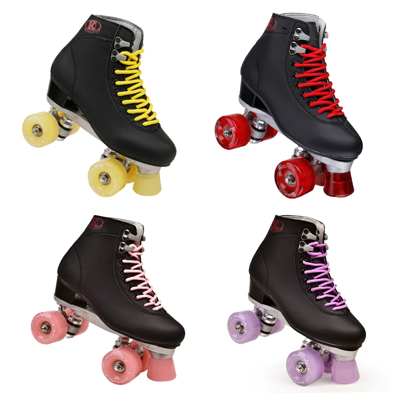 Новый двухрядные роликовые коньки в 2021 лимонно желтый цвет на возраст от 4 до