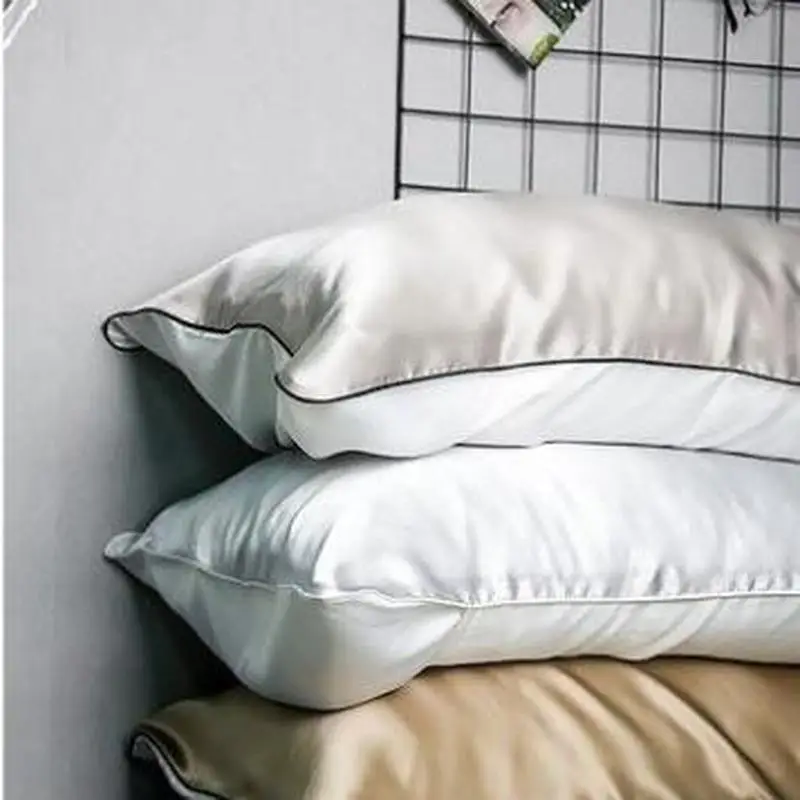 100% шелк тутового шелкопряда высокое качество сатин односторонняя наволочка