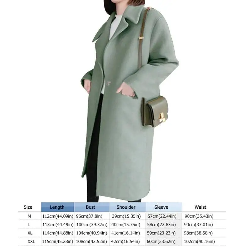 Новинка 2019 корейское пальто модное Осеннее женское длинное однотонное с