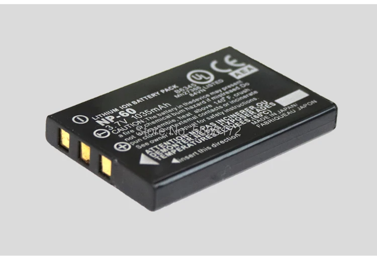 1PCS 3.7V 1035mAh NP-60 FNP60 NP60 Battery for Fujifilm F50I F501 F401 ZOOM F410 F601 F601Z + FOR BC-65 Charger | Электроника