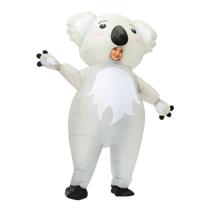 

Inflatable Costume Blow Up Koala Costumes for Adults Cosplay Halloween Party Funny Fancy Carnival Outfits