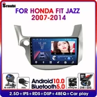 Android10.0 2 Din для HONDA FIT JAZZ 2007-2014 автомобильное радио 4G RDS DSP GPS-навигация мультимедийный видеоплеер MP5 DVD раздельный экран