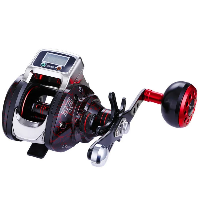 2019 новая катушка baitcasing с линейной катушкой для ловли в отвес рыбалки 14 + 1 BB