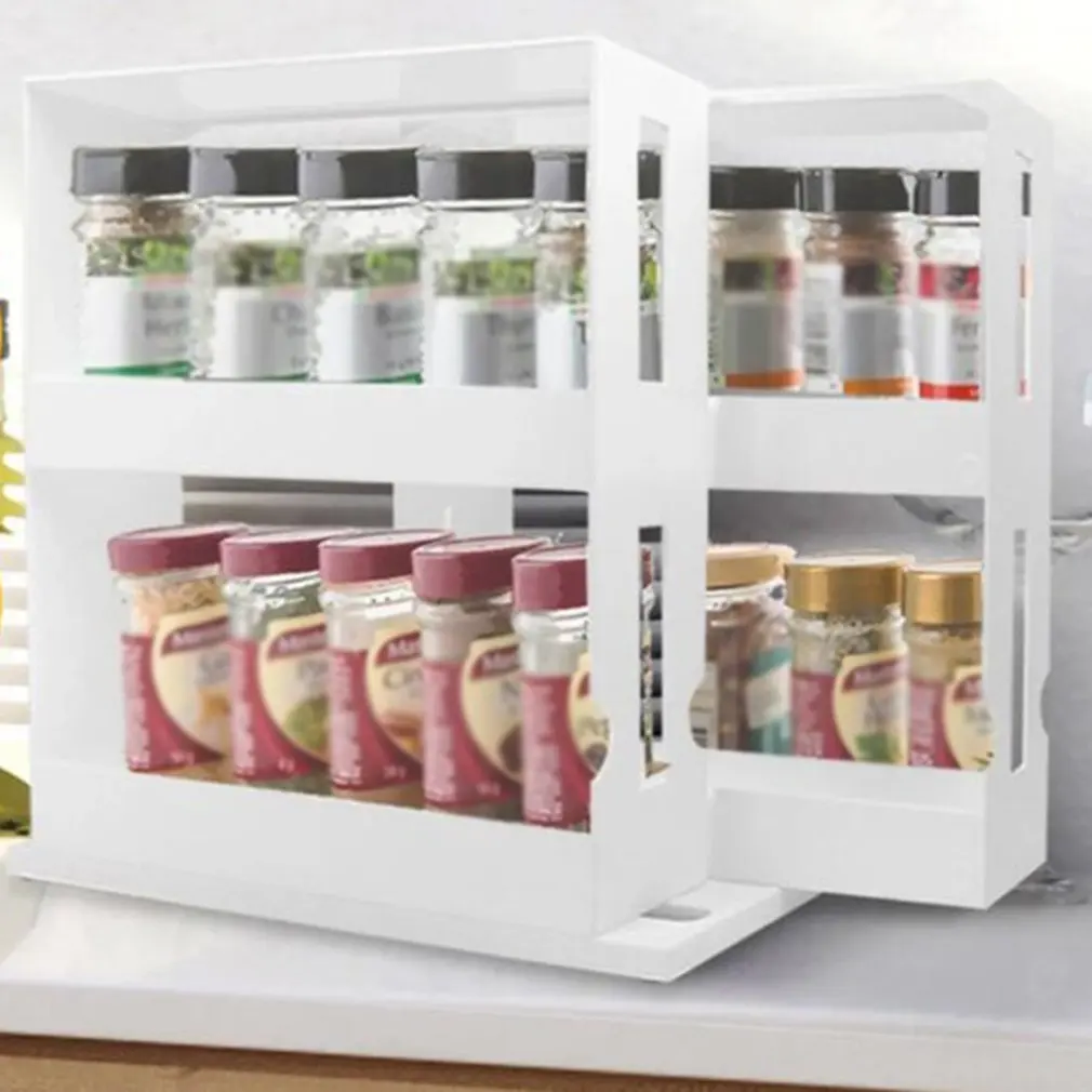 Популярный и практичный Универсальный специй стойка для банок полка