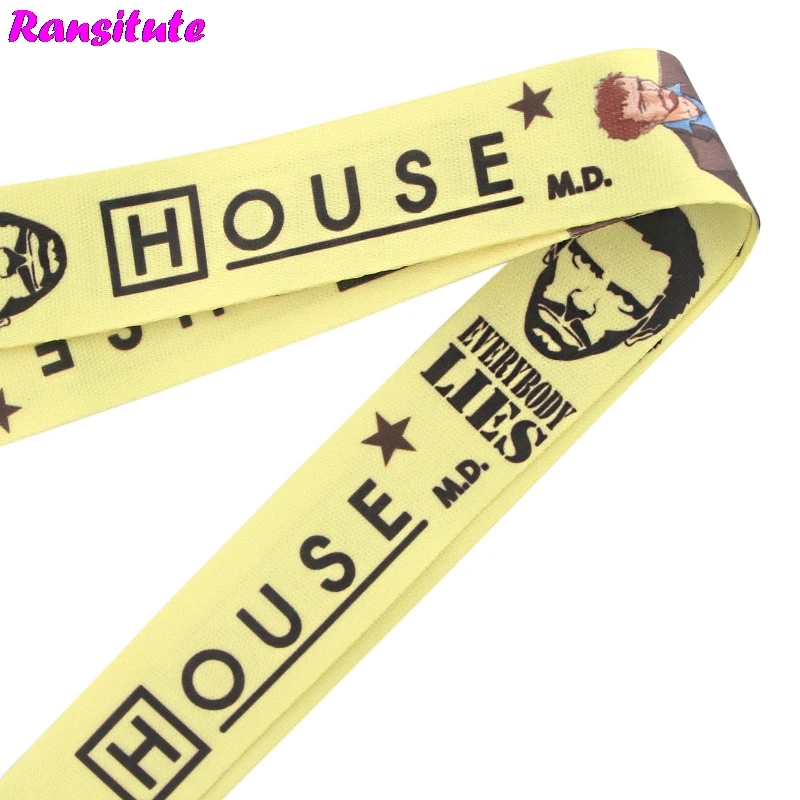 Ransitute House M.D ТВ шоу ремешок для ключей ID карты телефона ремень DIY шейный Многофункциональный модный держатель
