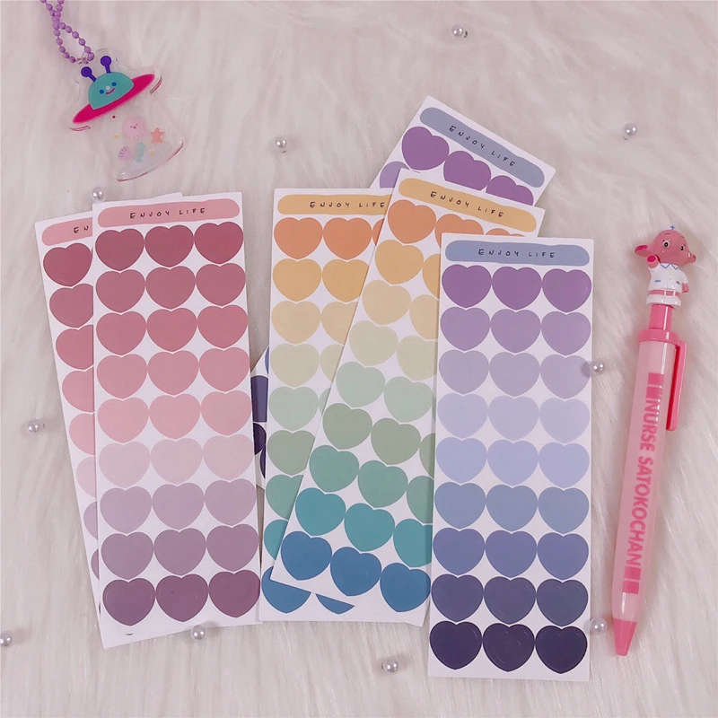 

2 листа/набор, декоративные наклейки в Корейском стиле