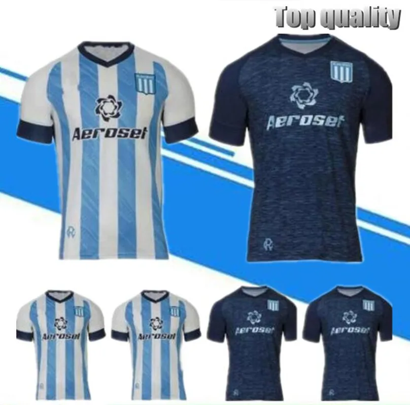 

2021 Racing Club Football Shirt 20 21 Racing Avellaneda LISANDRO Home Bou CenturiÃ³n CHURRY Camisas De FÃºtbol
