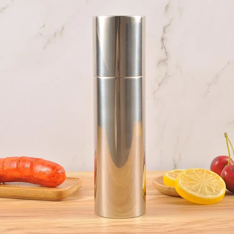 Сжатие нержавеющей стали спрей масло косметика парфюмерия диспенсер для порта