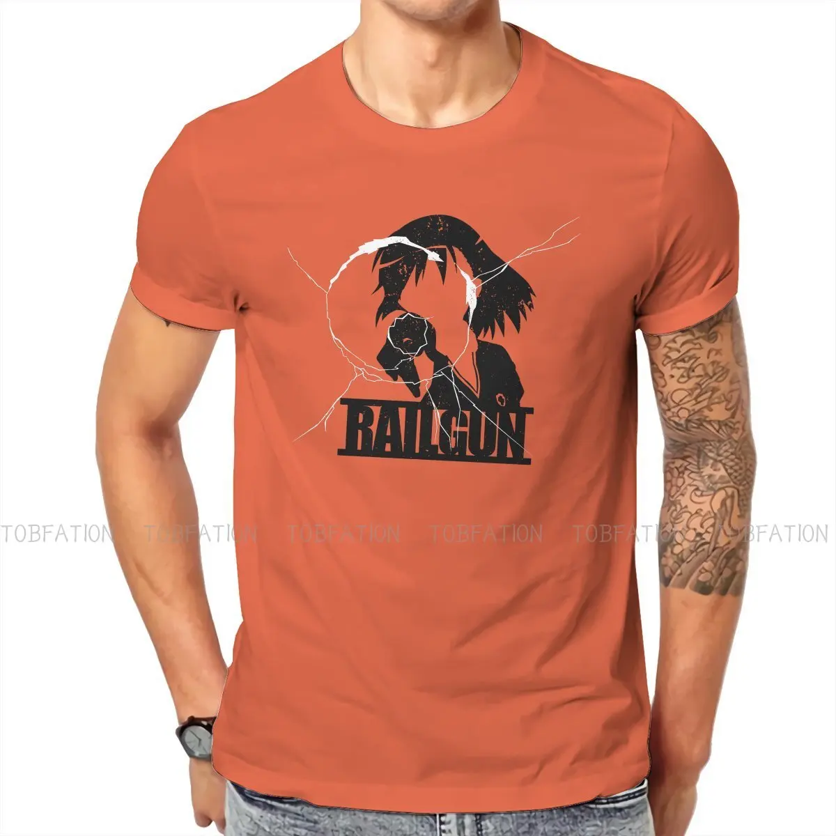 

RAILGUN Special TShirt A Certain Magical Index Comfortable New Design Gift Clothes T Shirt Stuff Ofertas
